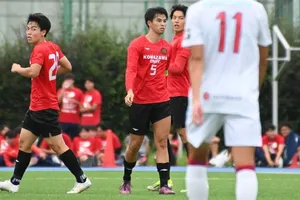 [関東]駒澤大DF飯田晃明、大学リーグ初ゴールで活躍！U-20日本代表候補から奮闘の4年生