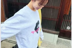 中村ゆり、友人からの愛を込めた天ちゃんTシャツに身を包む！ファンから絶賛の声