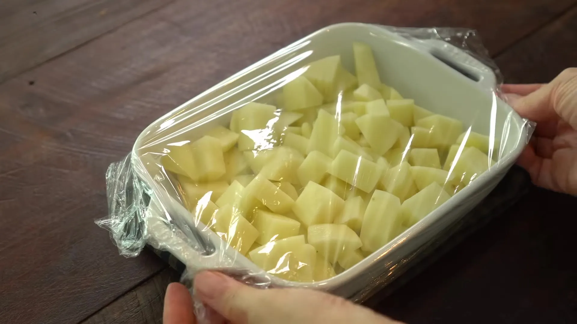 Preparing the Potatoes