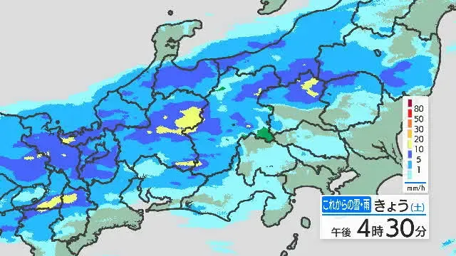 関東地方で19日から20日にかけて寒冷前線の影響で局地的な激しい雨や落雷に注意