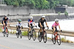 福島県猪苗代湖を駆けるサイクリングイベント：サイクルエイド・ジャパン2024in郡山