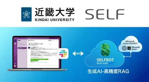 近畿大学、生成AI連携の高精度チャットボット「SELFBOT」導入で学生サポート強化