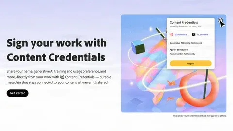 Adobe、クリエイターの著作権を保護する新機能「Adobe Content Authenticity」を発表