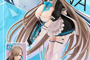 『ブルーアーカイブ』のアスナが1/7スケールフィギュアに！メイド服姿と固有武器まで再現