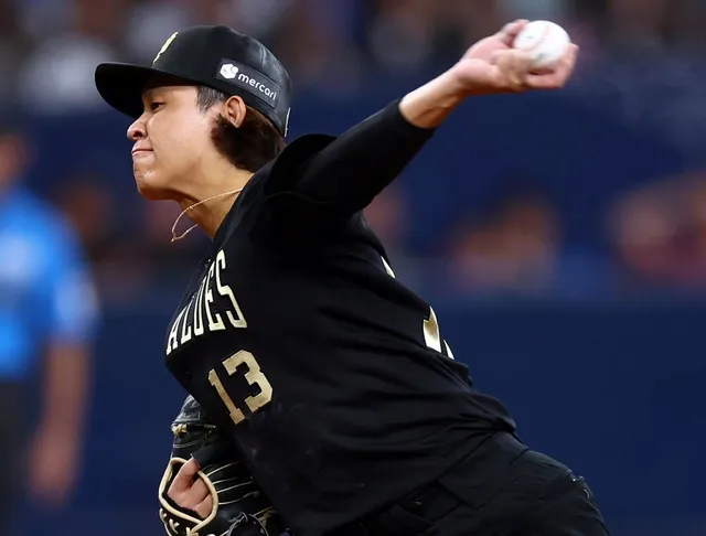 オリックス・宮城、防御率リーグ1位に躍り出る！最優秀防御率タイトル獲得へ