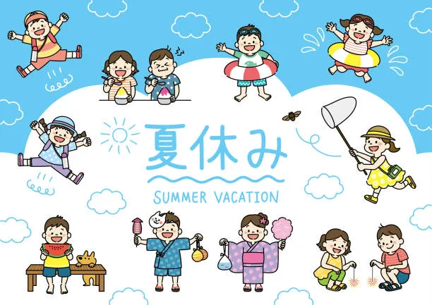 Summer Vacations in Japan: From School Days to Working Life