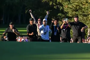 プレジデンツカップ2日目、松山英樹＆イム・ソンジェペアが圧勝で世界選抜チームの反撃