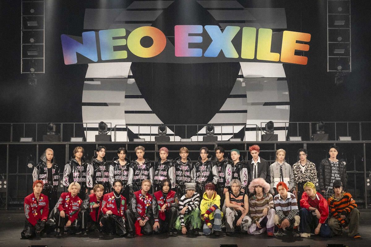 NEO EXILEの若手4組、初ライブで観客8000人を魅了！LDH新時代の幕開け