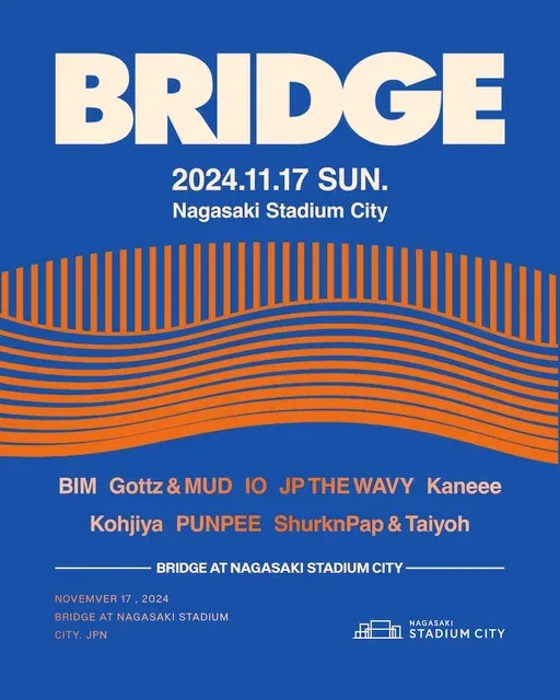 長崎で開催の「BRIDGE 2024」に注目アーティストが勢揃い