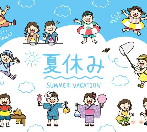 Summer Vacations in Japan: From School Days to Working Life