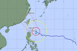 八重山地方に接近する台風21号　高波や暴風に警戒を