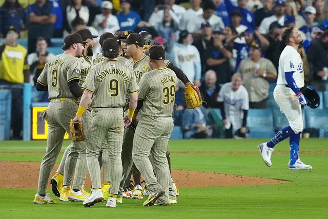 ドジャース、パドレスに惜敗し首位陥落の危機【MLB】