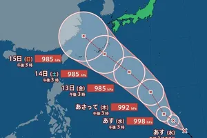 台風14号の最新情報と影響予測