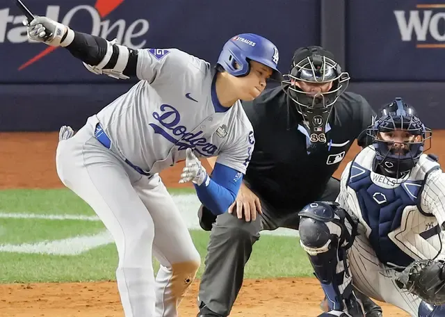 大谷翔平、追いつきに貢献！ドジャースがヤンキースとの5点ビハインドから同点に!