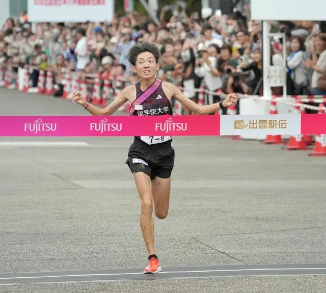 国学院大が出雲駅伝５年ぶり優勝　平林清澄が篠原倖太朗、太田蒼生らとの激戦を制す