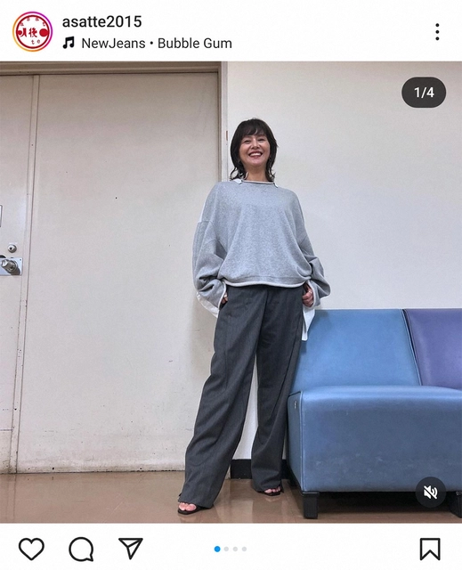 小泉今日子、テレビ番組に出演＆インスタグラム更新で話題