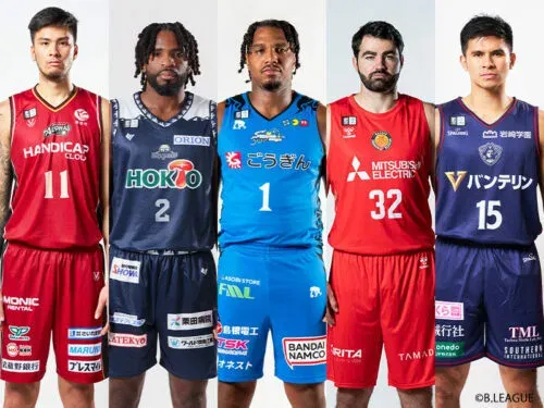 【Bリーグ2024-25】新天地へ羽ばたく外国籍エースたち：クラーク、ソット、ラベナ、メイ、ビュフォードの活躍がチームを変える