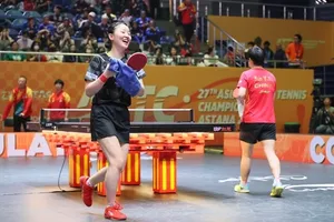 16歳張本美和、中国女子を圧倒！アジア選手権で決勝進出、地元メディアも驚愕の“メダルゼロ”