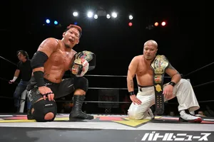 【クレイジーラバーズ】塚本拓海＆竹田誠志、ゴキブリ商会撃破！インディー統一タッグ王座獲得でTTTプロレスリング界を席巻