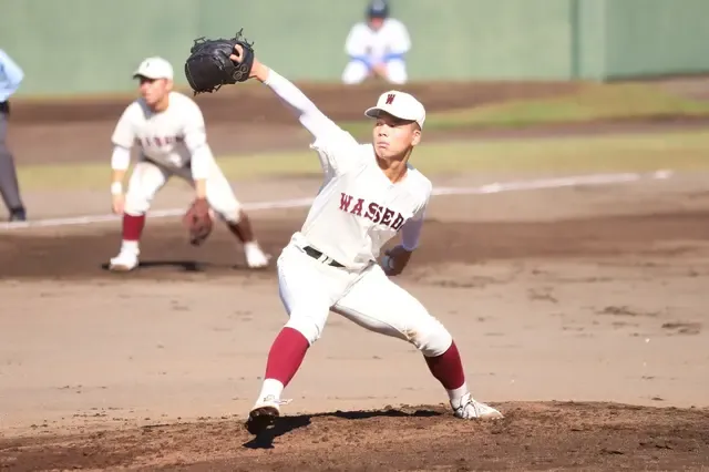 早稲田実高校、8年ぶりの決勝進出！中村心大投手の10奪三振完封の快挙