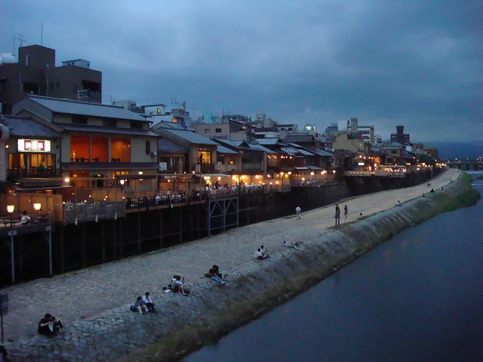 A Relaxing Walk Along the Kamogawa River