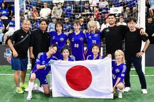 「ゴールを狙う彼女たち」で日韓戦！女優と五輪選手が激突、日本が逆転勝利