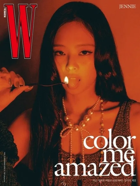 BLACKPINK ジェニー、『W KOREA』11月号カバーで圧倒的ビジュアル&新曲「Mantra」リリース